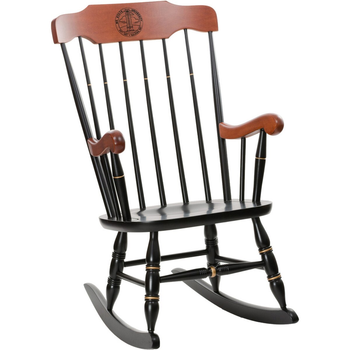 Boston Rocker With Engraved Seal